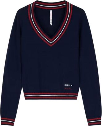 Guess Donna, Maglie, Blu, S, new