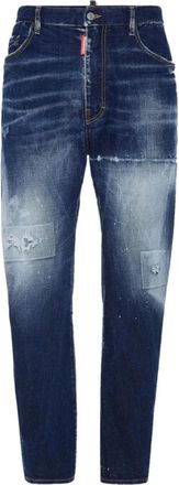 Dsquared2 London Bro Jeans - Heren - Slim Fit Jeans - Blauw - M - Katoen - Jeans