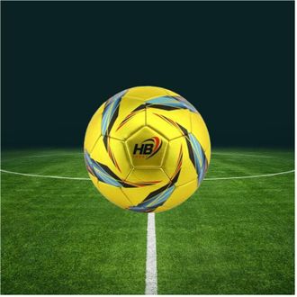 Trade Shop Trade Shop - Pallone Palla Da Calcio Calcetto Giallo Misura 21 Cm Allenamento In Campo 06562