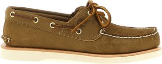 Timberland Loafers - Heren - Bootschoenen - Groen - 40 1/2 EU - Leer - Schoenen
