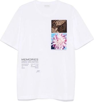Dries Van Noten Heer PR - Heren - T-shirts - Wit - L - Tops
