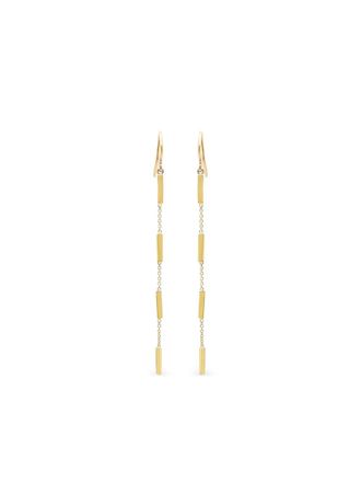 Jennifer Meyer 18K yellow gold Bar earrings - women - 18kt Yellow Gold - One Size