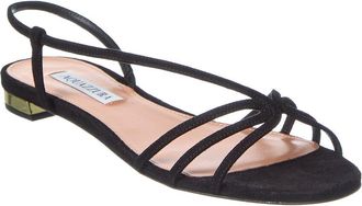 Aquazzura Suede Leather Sandal