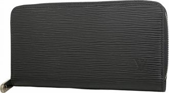 Louis Vuitton Noir Long Wallet (Bi-Fold) (Pre-Owned)