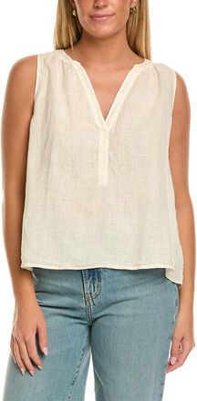 Velvet Velvet By Graham & Spencer Tacy Linen Top