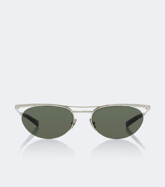 Saint Laurent Occhiali da sole ovali SL 862