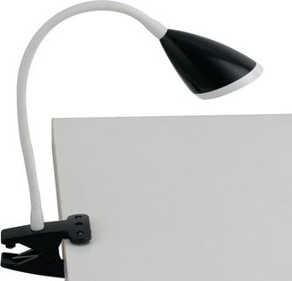 Fan Europe Fan Europe - Lampada da lettura led hegel nera con pinza 3.7W 4000K (luce naturale)