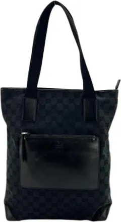 Gucci Vintage, unisex, Zwart, ONE Size, Pre-owned Vintage Tote Bag