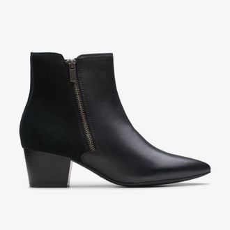 Clarks Ellanie Vibe Black Leather