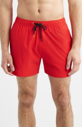 Save The Duck Demna Swim Trunks in Jack Red at Nordstrom, Size Xx-Large