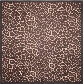 Mango Foulard animal print marrone - Donna - Taglia unica - MANGO