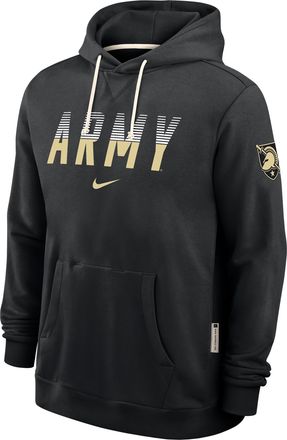Nike Army Sideline Nike Mens Dri-FIT Pullover Hoodie in Black | IV9816-010