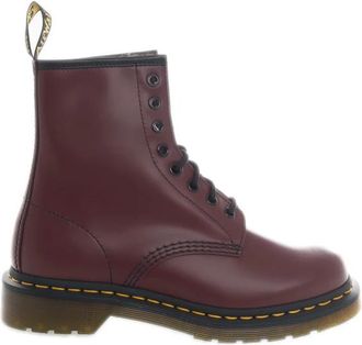 Dr. Martens 1460 Smooth Boot - Dames - Veterlaarzen - Rood - 36 EU - Leer - Schoenen
