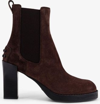 Tod's Stivaletti in suede - TODS - gender_Woman