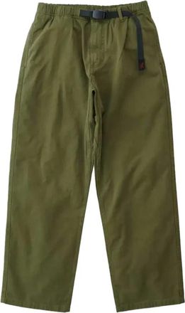 Gramicci Straight Fit Olive Outdoor Broek - Heren - Straight fit broeken - Groen - S - Katoen - Broeken