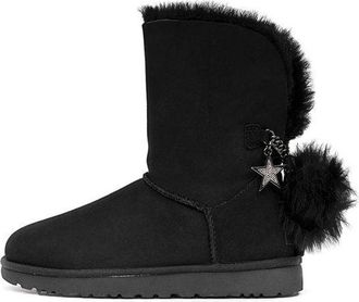 UGG (WMNS) UGG Classic Bling Charm Boot Black 1095717-BLK