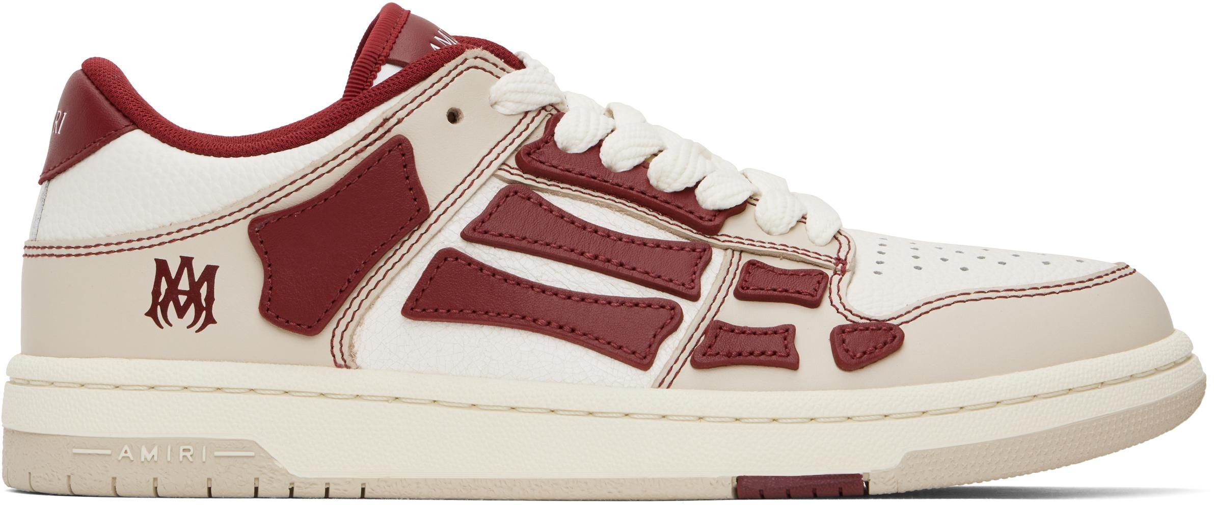 Amiri: Red Low Top Sneakers now up to −57% | Stylight