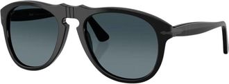 Persol Total Black Arrow Zonnebril - unisex - Zonnebrillen - Zwart - 54 MM - Accessoires