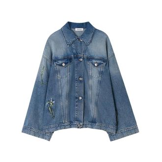Rodebjer Dames, Jassen, Blauw, Maat: Xs/S Denim