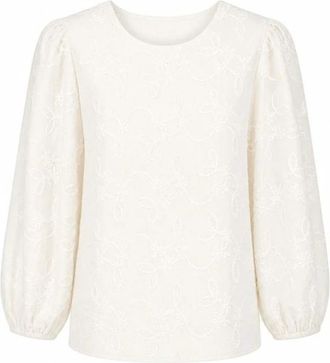 2-Biz Blouses & Shirts - Dames - Blouses - Beige - XL - Overhemden