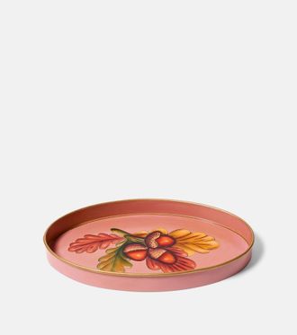 Les-Ottomans Flora iron tray