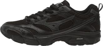 Mizuno MXR - Heren - Sneakers - Zwart - 43 EU - Leer - Schoenen