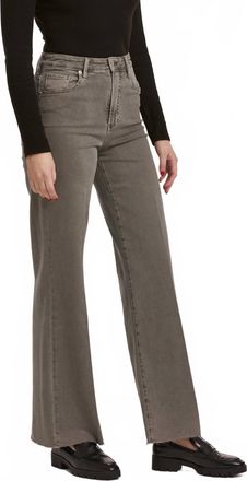 Dear John Denim Fiona High Rise Wide Leg Jeans In Graphite
