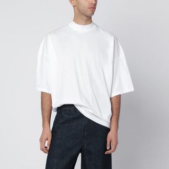 Jil Sander White oversized cotton T-shirt