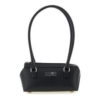 Maison Margiela Shoulder Bags, female, Black, Size: ONE SIZE Mini Bauletto J