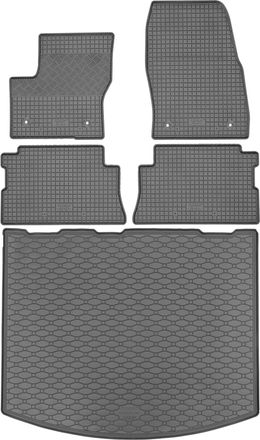 OEM Juego De Alfombrillas De Goma Para Coche Y Alfombrilla Para Maletero Para Ford Kuga Ii Suv (febrero De 2013 - Marzo De 2020)