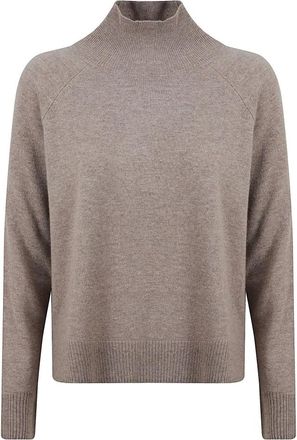 Max Mara Zarina Turtleneck - Knitwear - Mujer - Marr&oacute;n - XS