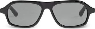 Jacquemus 127 Zonnebrillen - Dames - Zonnebrillen - Zwart - 54 MM - Accessoires