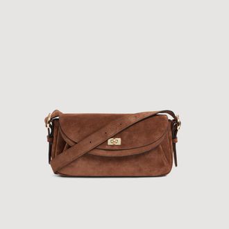 Sandro LE MAMBO suede bag