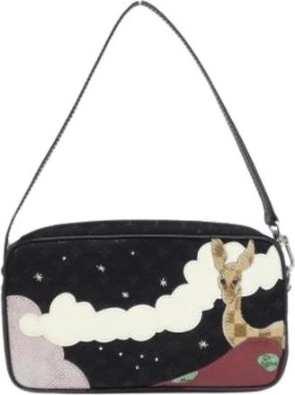 Louis Vuitton Pre-owned Shoulder Bags, female, Black, Size: ONE SIZE Pre-owned Pochette Pouch