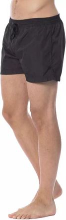 Roberto Cavalli Polyester Swim Shorts - Black