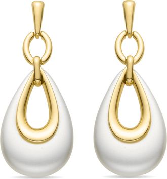 Luxenter Humola oorbellen afgewerkt in 18k geel goud