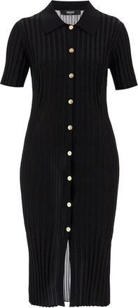 Versace Versace tejido mini vestido