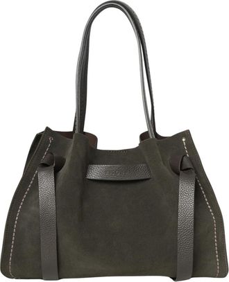 PLINIO VISONA Camoscio - Dames - Shoppers - Zwart - ONE Size - Tassen