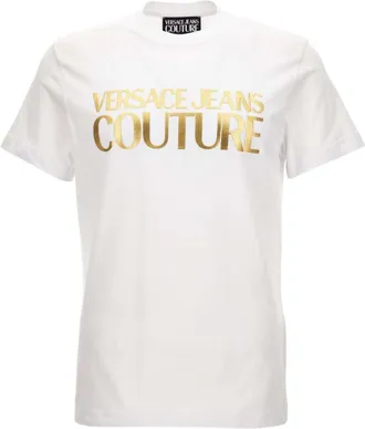 Versace Jeans Couture White Logo T-shirt