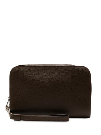 Louis Vuitton 2007 Taiga Pochette Baikal clutch bag - Brown