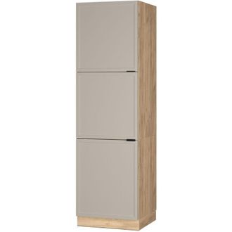 Vicco Armario De Cocina Empotrado Fame-line, Grisbeige, 60 Cm, Vicco