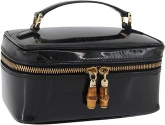 Gucci Pre-owned Mini Bags, female, Black, Size: ONE SIZE Pre-owned Vintage Mini Hand Bag