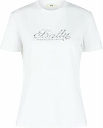 Bally Crystal Logo T-Shirt