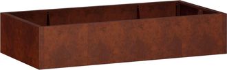 vidaXL Muro De Contenci&oacute;n 6 Uds. 200 X 100 X 30 Cm Acero Oxidado Vidaxl