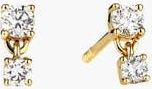 Mejuri Droplet Lab Grown Diamond Stud Earrings in Yellow Gold by MEJURI at Nordstrom