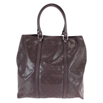 Gucci Pre-owned Bolso tote 2 v&iacute;as GG Imprime PVC - Pre-owned - Mujer - Rojo - ONE SIZE