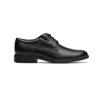 Clarks Steadwell Lace - Heren - Nette schoenen - Zwart - 40 EU - Leer - Schoenen