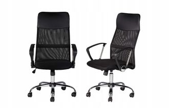 OEM Silla De Oficina Giratoria Ventilada / Negra / Mesh 23236