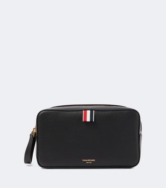 Thom Browne Leather toiletry bag