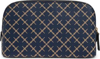 By Malene Birger patterned zip-closure make up bag - Blu